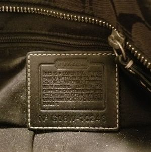 Large Coach tote